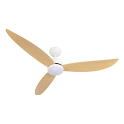 Fabrilamp 209591368 ventilateur Hêtre, Blanc