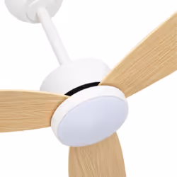Fabrilamp 209591368 ventilateur Hêtre, Blanc
