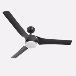 Fabrilamp 209791309, Ventilateur à lame domestique, Noir, Plafond, Acrylonitrile-Butadiène-Styrène (ABS), Métal, Polycarbonat ...