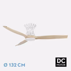 Fabrilamp BALTIR Hêtre, Blanc