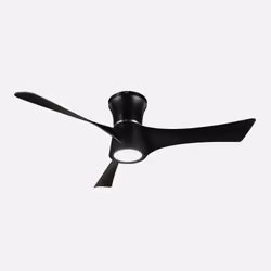 Fabrilamp TIANAS, Ventilateur à lame domestique, Noir, Plafond, 39 dB, 7980 m³, 141 tr/min