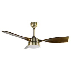 Fabrilamp 212291364 ventilateur Or, Chêne