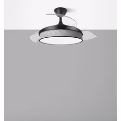 Fabrilamp Moda Noir, Gris, Transparent