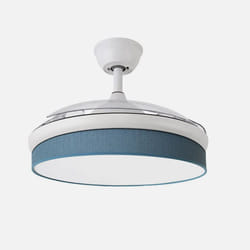 Fabrilamp Moda Bleu, Transparent, Blanc