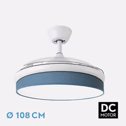 Fabrilamp Moda Bleu, Transparent, Blanc