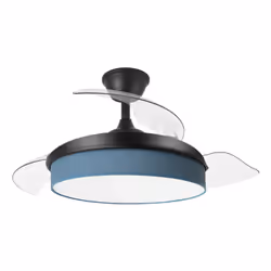 Fabrilamp Moda Noir, Bleu, Transparent
