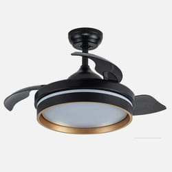 Fabrilamp NALON Noir, Or