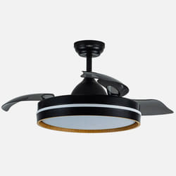 Fabrilamp NALON Noir, Bois