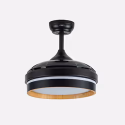 Fabrilamp NALON Noir, Bois
