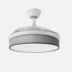 Fabrilamp Moda Gris, Transparent, Blanc