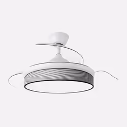 Fabrilamp Moda Gris, Transparent, Blanc