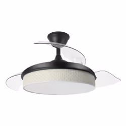 Fabrilamp Moda Noir, Transparent, Blanc