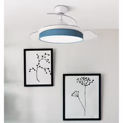Fabrilamp Moda Bleu, Transparent, Blanc