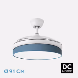 Fabrilamp Moda Bleu, Transparent, Blanc