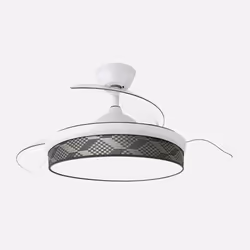 Fabrilamp Moda Gris, Transparent, Blanc