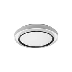 Meyer - plafonnier 60w 3000-4200-6500k blanc/noir 7x50x50cm 5400lm avec telecommande