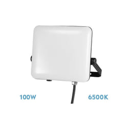 Fabrilamp - Projecteur 100w 6500k blanc/noir 9000lm 90º ip65 20,3x25x5 cm