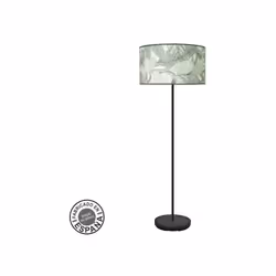 Lampadaire de Living room de la série MODA de en NOIR et abat-jour de design GREEN LEAF. Style moderne, mais avec des lignes  ...