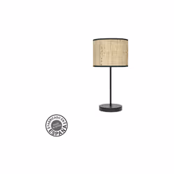 Lampe de table de la série MODA de en NOIR et abat-jour de en design DARK CHAMBER. Style moderne, mais avec des lignes simple ...
