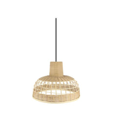Fabrilamp - abrila akunadecor Modèle de pendentif en bambou Braganza Natural Brown