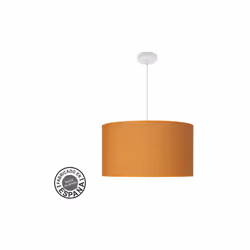 Suspension of three lights of de la série MODA of couleur BLANCO et abat-jour of design ORANGE. Livré avec DIFFUSEUR INCLUS.  ...