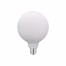 Ampoule Globe Led dede filament opale de de la série ABRILA. Elle a une puissance de 16W de, 1440 lumens et une température d ...