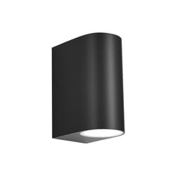Fabrilamp - Applique extérieure Gazelle 2xgu10 noir ip44 14,7x7x9 cm