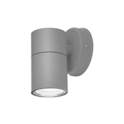 Fabrilamp - becala applique extérieure 1xgu10 gris ip44 11,3x7,3x11,3 cm