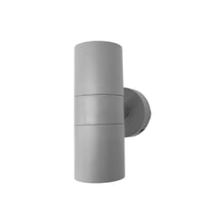 Fabrilamp - becala applique extérieure 2xgu10 gris ip44 15,2x7,3x11,3 cm