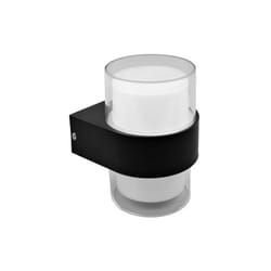 Applique extérieure 8w 3000k beira black ip44 500lm 13,5x9,4x10,5 cm