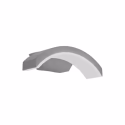 Applique dede extérieur of de la série KOALA de en couleur GREY. Elle présente un design moderne et élégant avec un arc deded ...