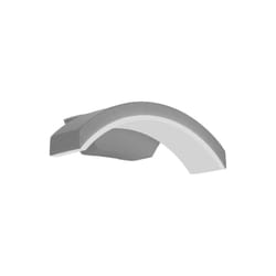 Fabrilamp - Applique extérieure 12w 3000k koala gris ip65 11.1x27.4x8.2 cm 600lm