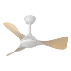 Fabrilamp 241691368 ventilateur Hêtre, Blanc