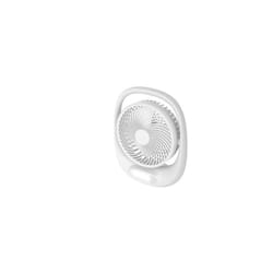 Fabrilamp - Ventilateur de bureau sans fil rechargeable Águila (moteur 5 w dc, 3 vitesses) avec alimentation usb et lumière blanche