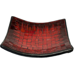 Sans Marque - Coupelle vide poche artisanale rouge