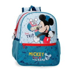 Sac à dos - DISNEY - Mickey Road Trip - Bleu - Polyester - Maternelle