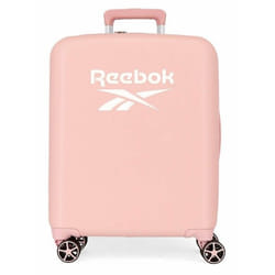 Valise cabine - Reebok - Valise à roulettes femme Roxbury - 55 x 40 x 20 cm - Rose nude