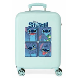 Valise enfant - Disney - Valise cabine Stitch Adorable Moods - 55 x 38 x 20 cm - Turquoise