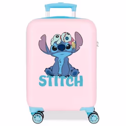 Valise enfant - Disney - Valise enfant Stitch In the world - 50 x 33 x 20 cm - Rose