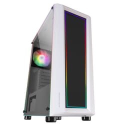 Mars Gaming MCARTW unité centrale Midi Tower Blanc