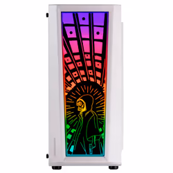 Mars Gaming MCARTW unité centrale Midi Tower Blanc