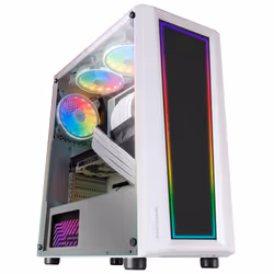 Mars Gaming MCARTW unité centrale Midi Tower Blanc - Vue supplémentaire 5