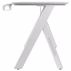 Mars Gaming MGD100RGBW bureau d'ordinateur Blanc - Vue supplémentaire 4