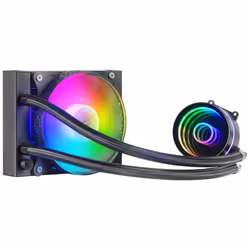 Mars Gaming MLONE120, Refroidisseur de liquide tout-en-un, 12 cm, 69,2 cfm, Noir