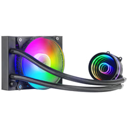 Mars Gaming MLONE120 système de refroidissement d’ordinateur Processeur Refroidisseur de liquide tout-en-un 12 cm Noir 1 pièce(s)
