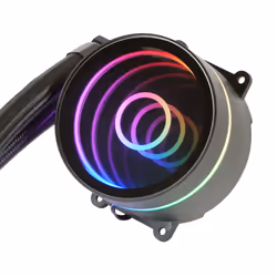 Mars Gaming MLONE120 système de refroidissement d'ordinateur Processeur Refroidisseur de liquide tout-en-un 12 cm Noir 1 pièce(s) - Vue supplémentaire 4