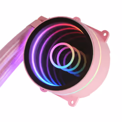Mars Gaming MLONE120P système de refroidissement d'ordinateur Processeur Refroidisseur de liquide tout-en-un 12 cm Rose 1 pièce(s) - Vue supplémentaire 4