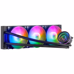 Mars Gaming MLONE360, Refroidisseur de liquide tout-en-un, 12 cm, 69,2 cfm, Noir