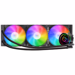 Mars Gaming MLONE360 système de refroidissement d’ordinateur Processeur Refroidisseur de liquide tout-en-un 12 cm Noir 1 pièce(s)