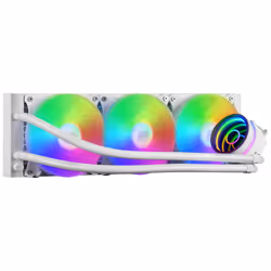 Mars Gaming MLONE360W, Refroidisseur de liquide tout-en-un, 12 cm, 69,2 cfm, Blanc